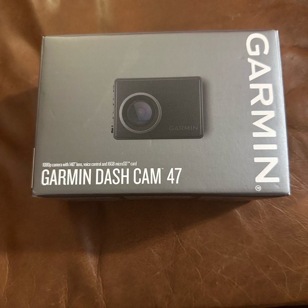 Garmin Black Dash Cam with HD Lens